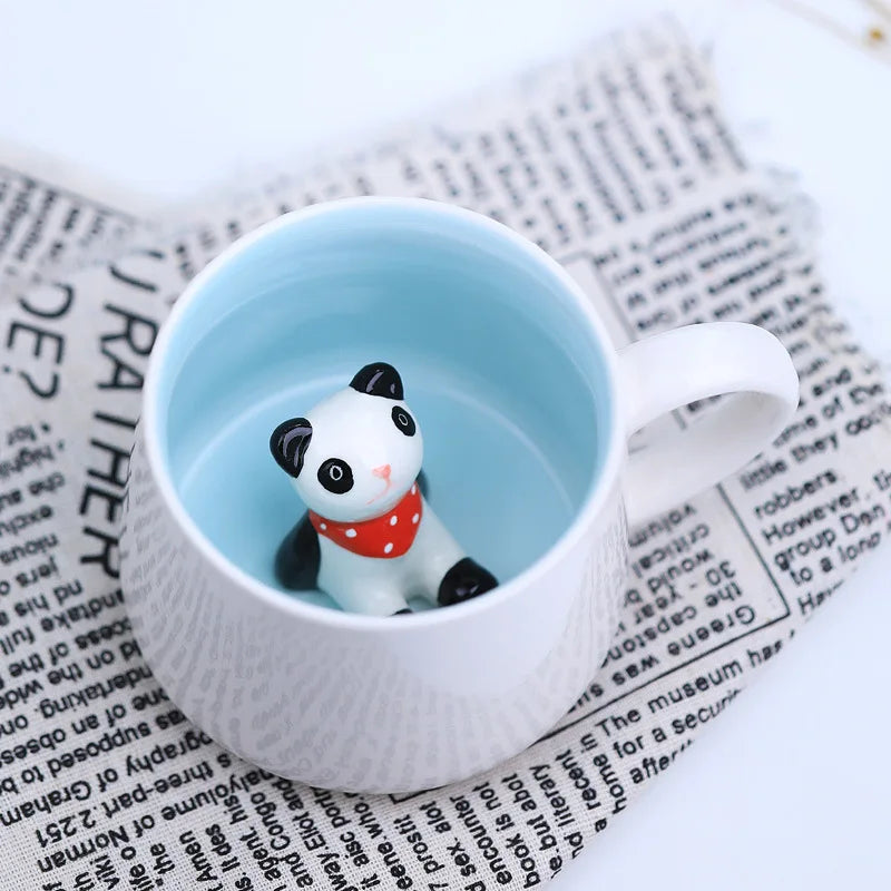 Cute Animal Ceramic Mugs