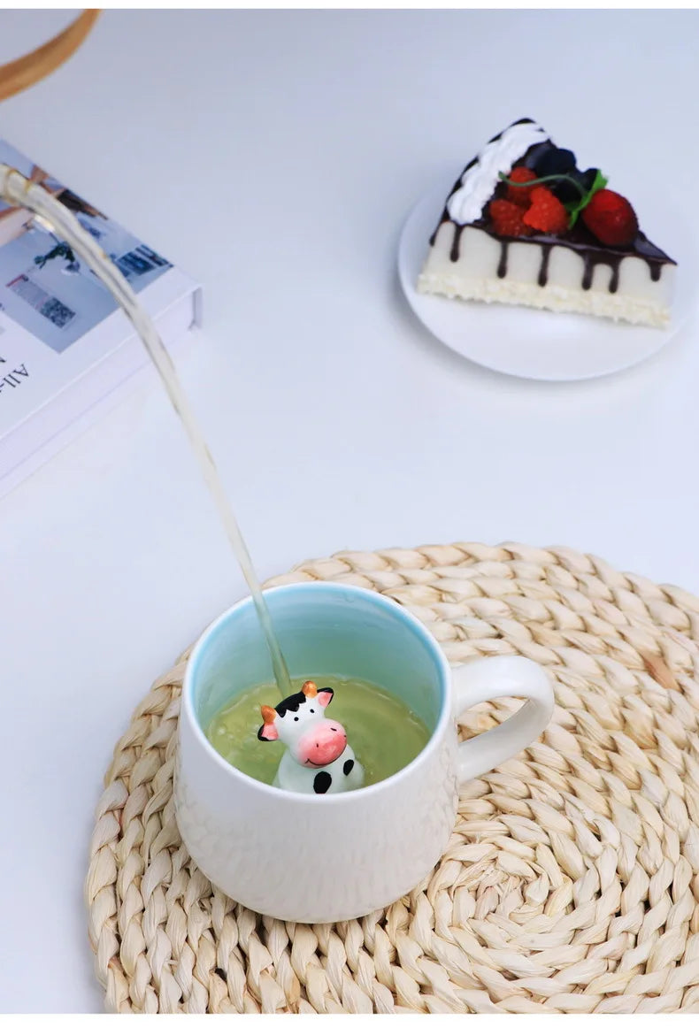 Cute Animal Ceramic Mugs