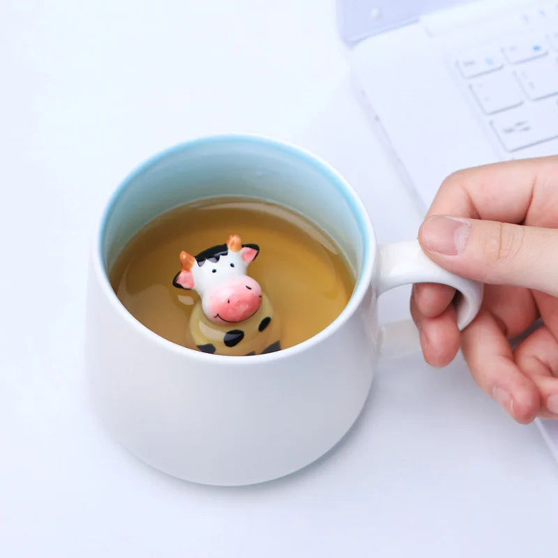 Cute Animal Ceramic Mugs