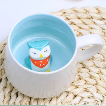 Cute Animal Ceramic Mugs