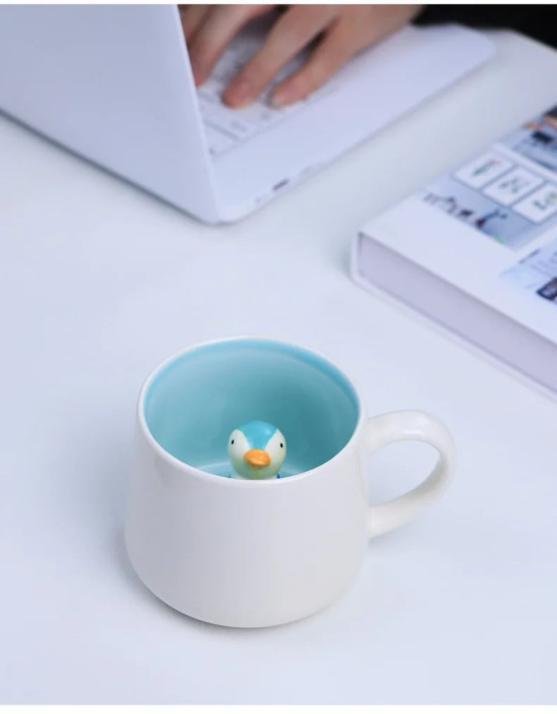 Cute Animal Ceramic Mugs
