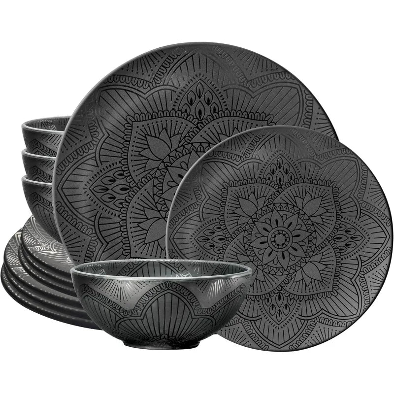 Mandala Ceramic Dinnerware set