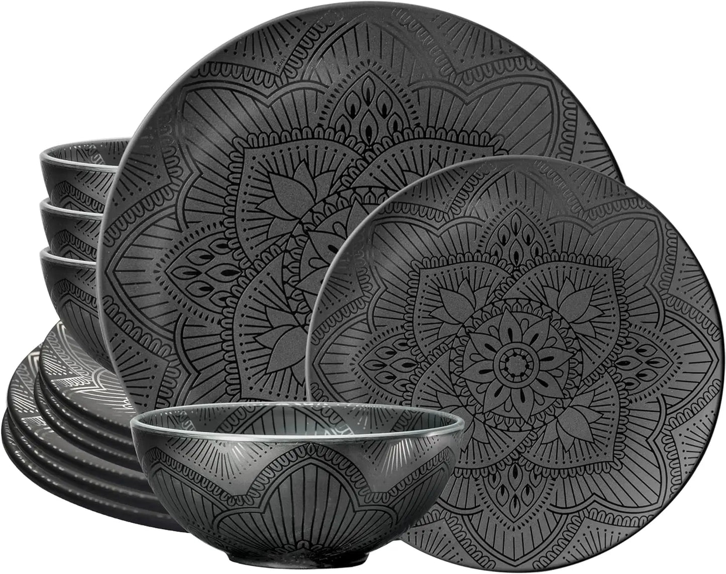 Mandala Ceramic Dinnerware set