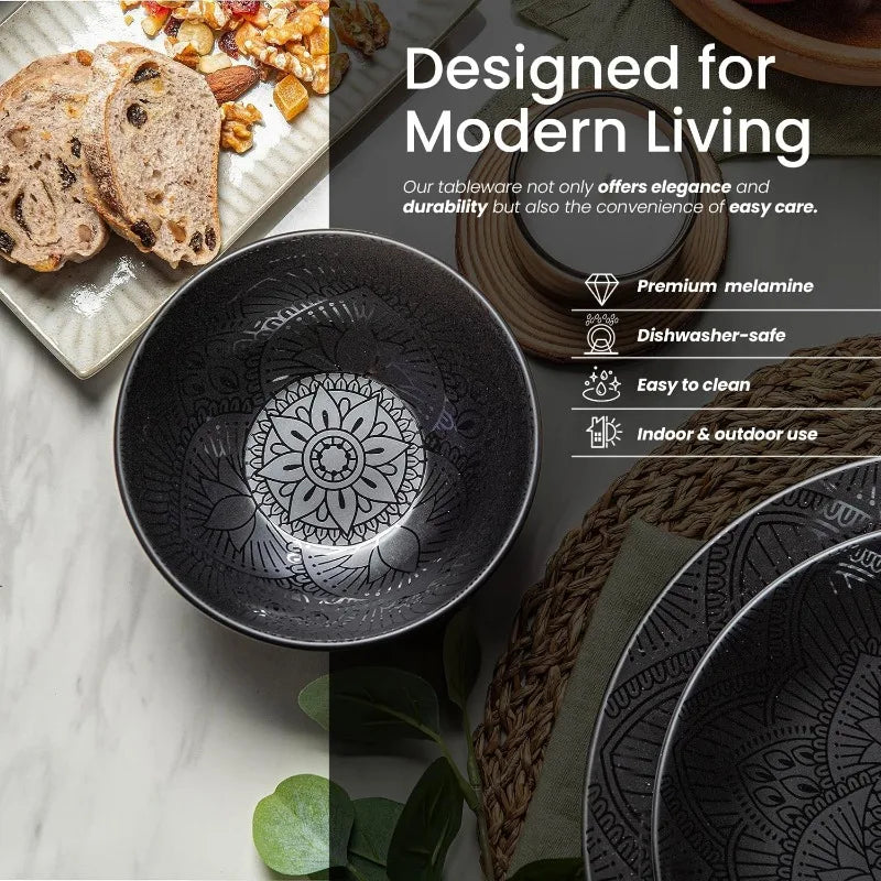 Mandala Ceramic Dinnerware set
