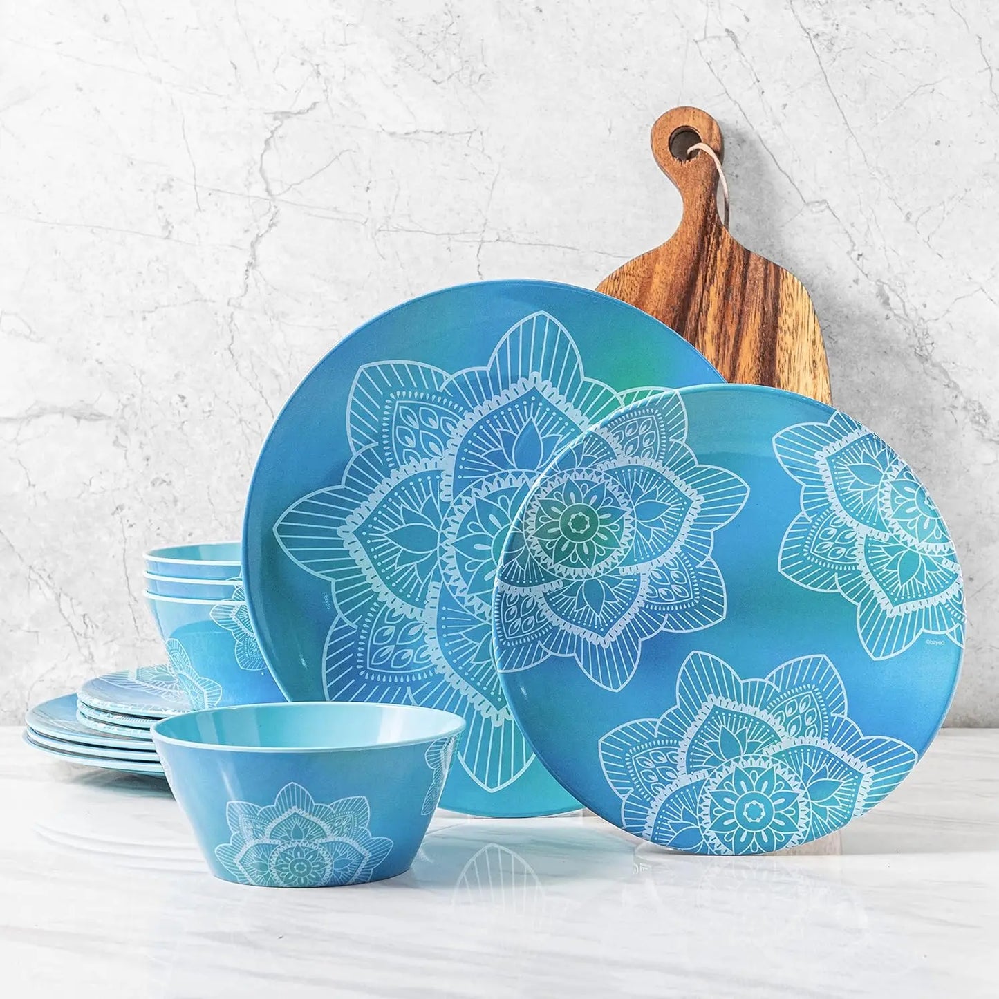 Mandala Ceramic Dinnerware set