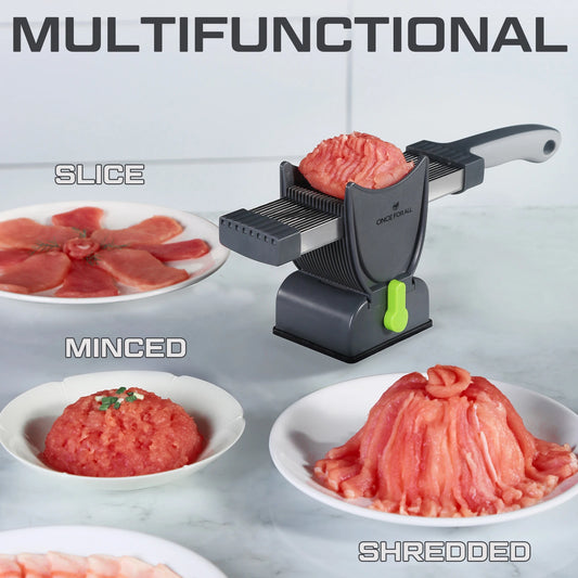 ONCE for All Meat Slicer and  Knife Set for Meat Slicing