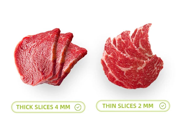ONCE for All Meat Slicer and  Knife Set for Meat Slicing